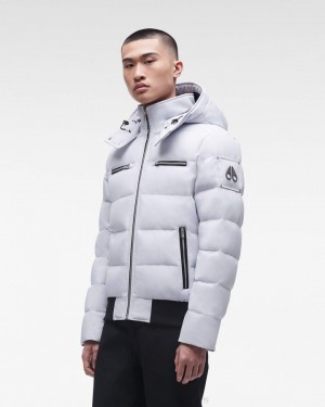 Chaqueta De Bombardero Moose Knuckles Cloud Bomber Hombre Nimbus Cloud | 762304-FBY