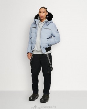 Chaqueta De Bombardero Moose Knuckles Cloud Bomber Neoshear Hombre Negras | 438570-AIH