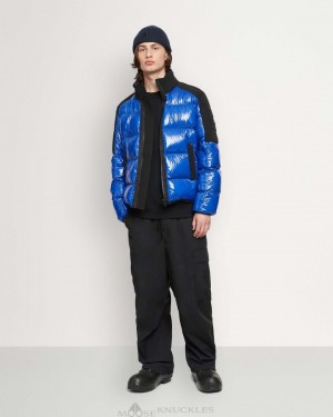Chaquetas Moose Knuckles Dugald Puffer Hombre Negras | 534697-QYT