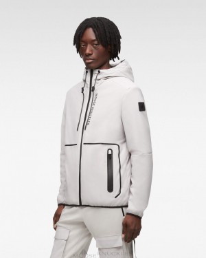 Chaquetas Moose Knuckles Grayton Jacket Hombre Gris | 203917-MBV