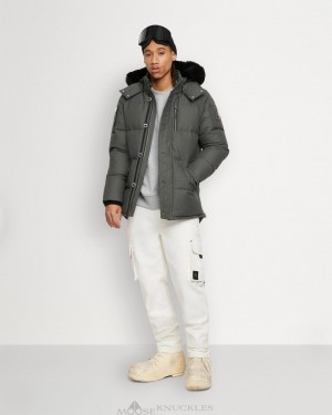 Chaquetas Moose Knuckles Original 3q Jacket Shearling Hombre Negras | 283065-QTV