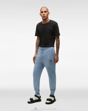 Pantalones Moose Knuckles Brooklyn Jogger Hombre Azules | 058369-TCD