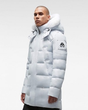 Parkas Moose Knuckles Cloud Parka Neoshear Hombre Nimbus Cloud / Natural Shearling | 451603-KZS