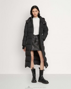 Parkas Moose Knuckles Jocada Parka Mujer Negras | 145863-GWC