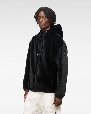 Sudaderas Moose Knuckles Borden Reversible Bunny Hombre Negras | 259730-DAY