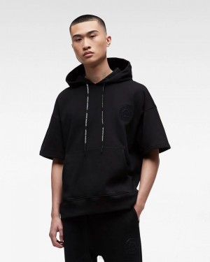 Sudaderas Moose Knuckles Surfer Hoodie Hombre Negras | 418759-RYS