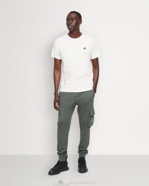 Tees Moose Knuckles Satellite Tee Hombre Plaster | 587142-XHE