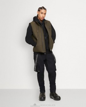 Vests Moose Knuckles Montreal Vest Hombre Army | 584720-GTJ